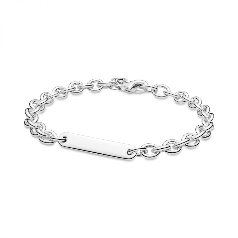 Armband Gravur Plättchen Sterling-Silber Hauptbild