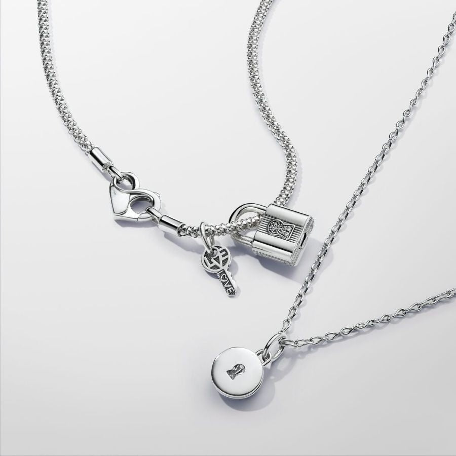 393052C00 Halskette Unendlichkeitszeichen Sterling-Silber 50 cm