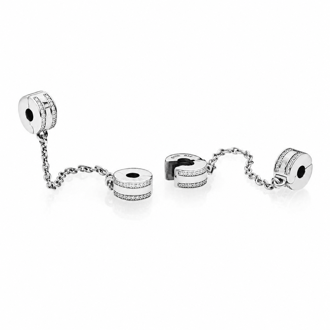 792057CZ Komfortkette Logo Silber 5 cm Zweitbild