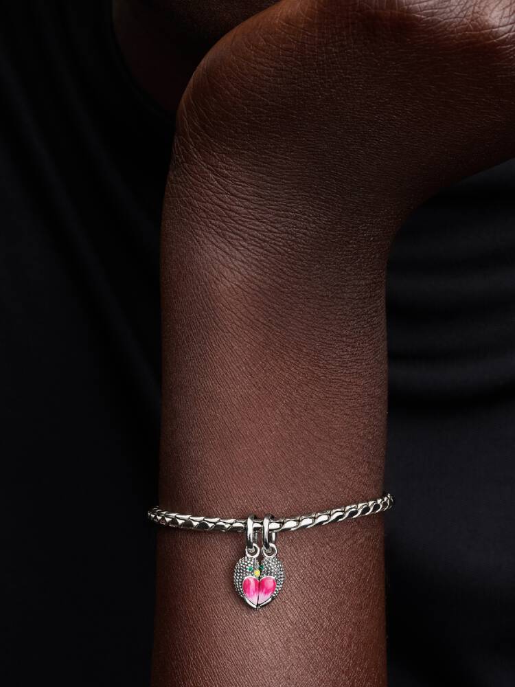 Turteltauben Charm-Anhänger Sterling-Silber Zweitbild