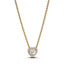 368425C01 Collier-Halskette Funkelndes Herz Vergoldet 45 cm