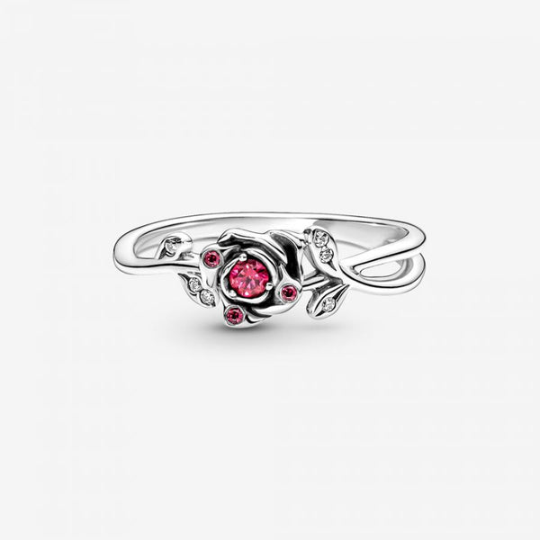 Ring Die Schöne und Das Biest Rose Silber