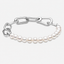 Armband Süßwasserzuchtperlen Sterling-Silber