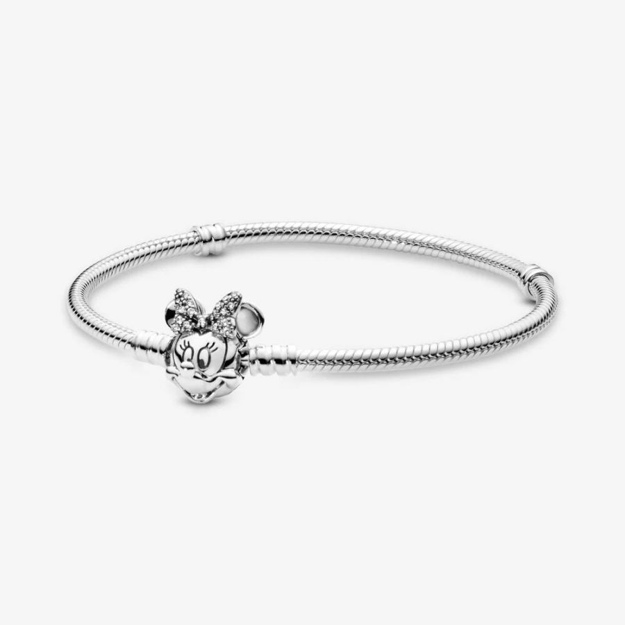 Armband Pavé Minnie Maus-Kugelverschluss Hauptbild