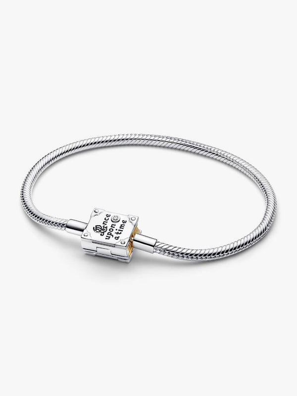 Prinzessinnen Geschichtenbuch Schlangen-Gliederarmband mit im Labor gezüchtetem Diamanten