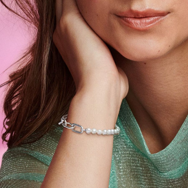 Armband Süßwasserzuchtperlen Sterling-Silber