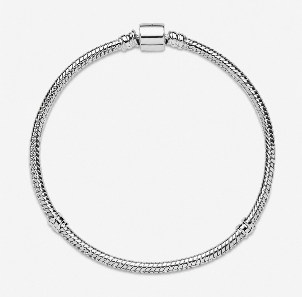 Schlangen-Gliederarmband Zylinder-Verschluss