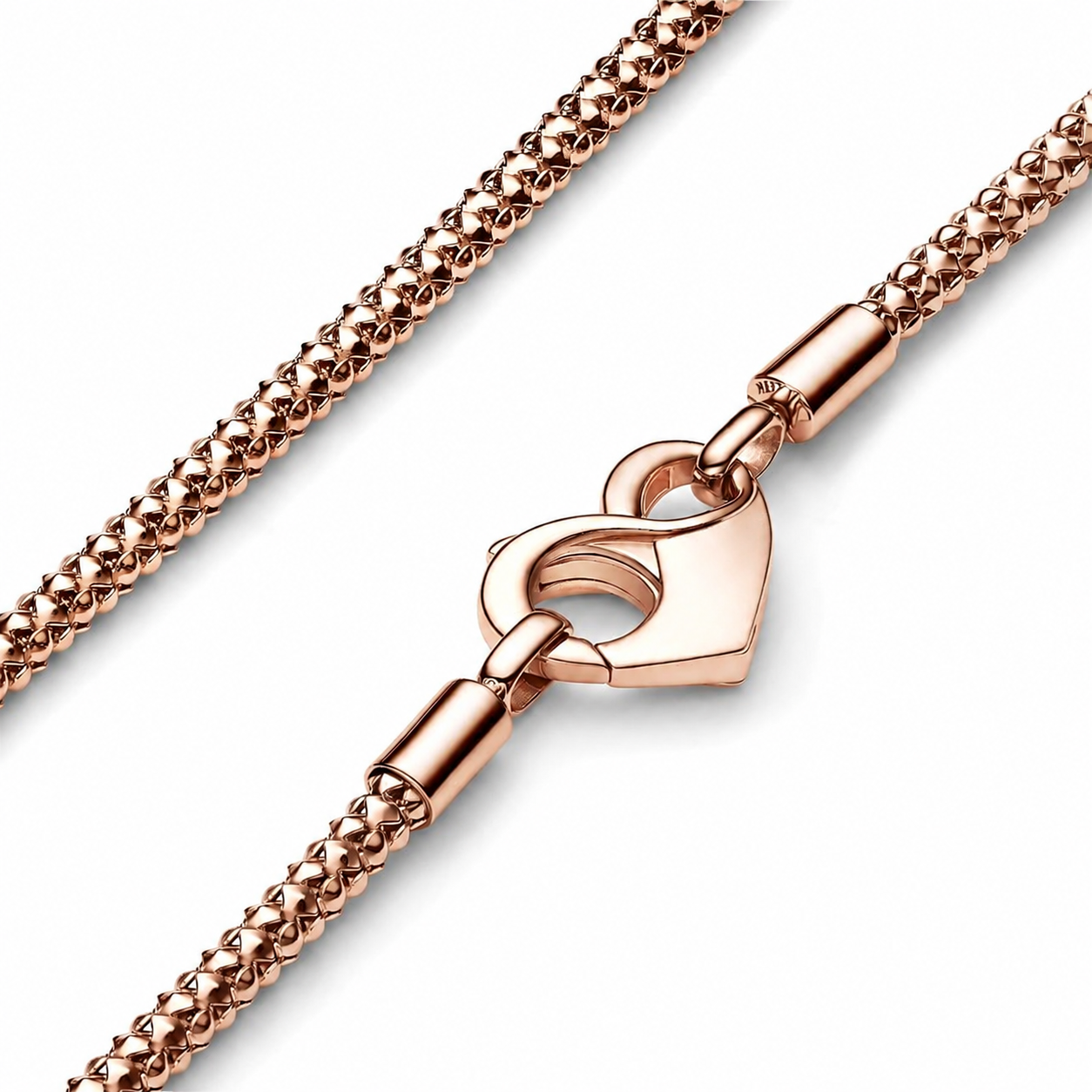 382451C00 Halskette Moments Studded Chain Rosévergoldet 45 cm