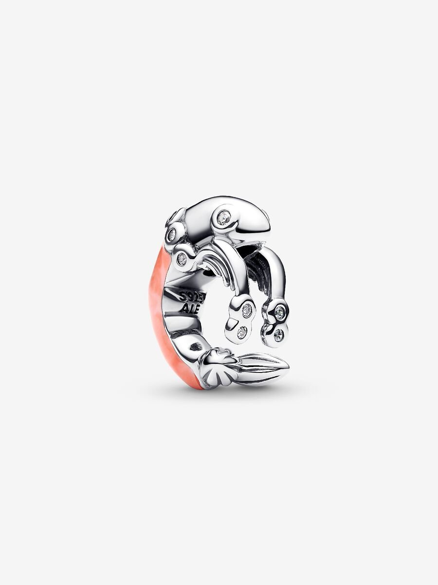 Garnelen Charm Sterling-Silber Hauptbild