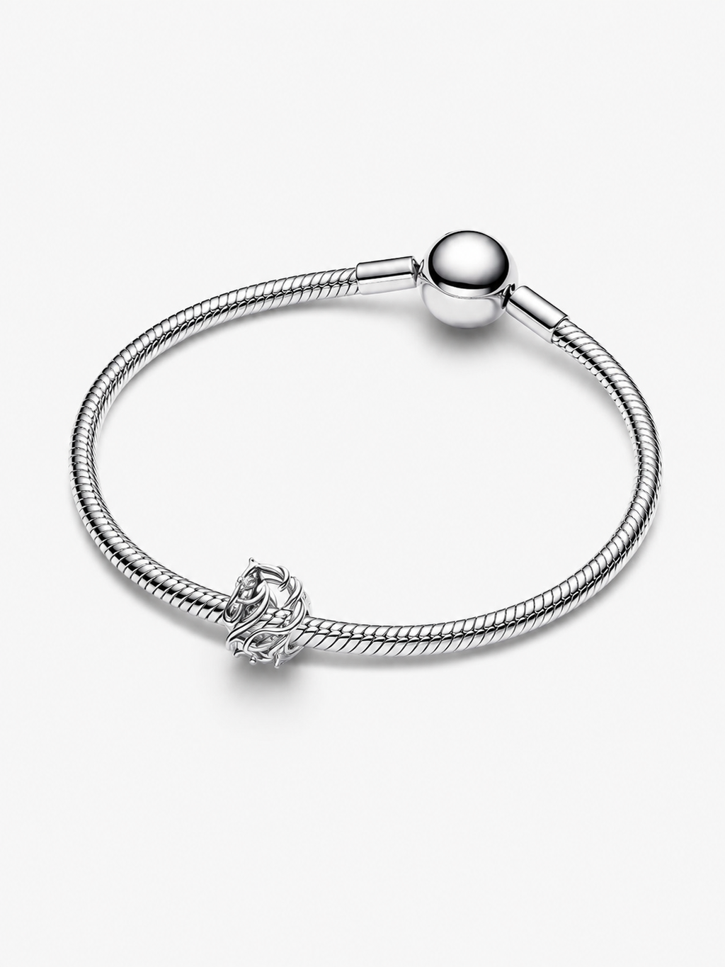 Pferd Offen gearbeitetes Charm Sterling-Silber