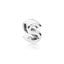 Charm Buchstabe Letter S Silber