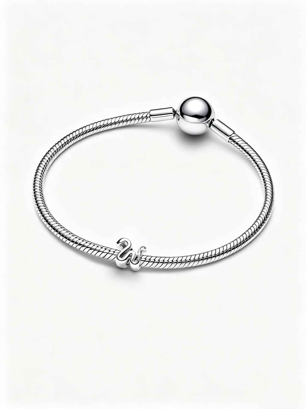 Schlange Mini-Charm Sterling-Silber