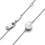 393167C01 Halskette Collier Süßwasserzuchtperle Silber
