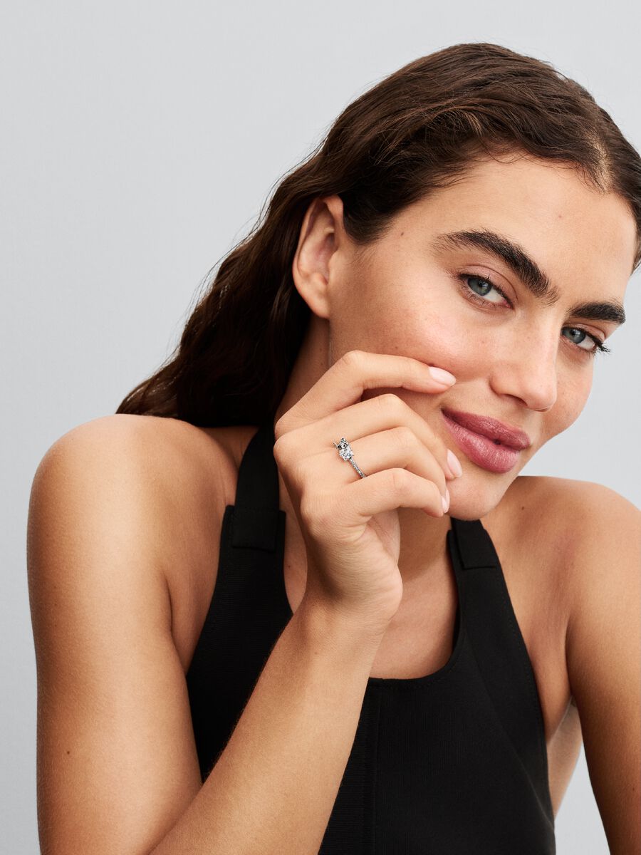Stitch & Stein Ring Sterling-Silber