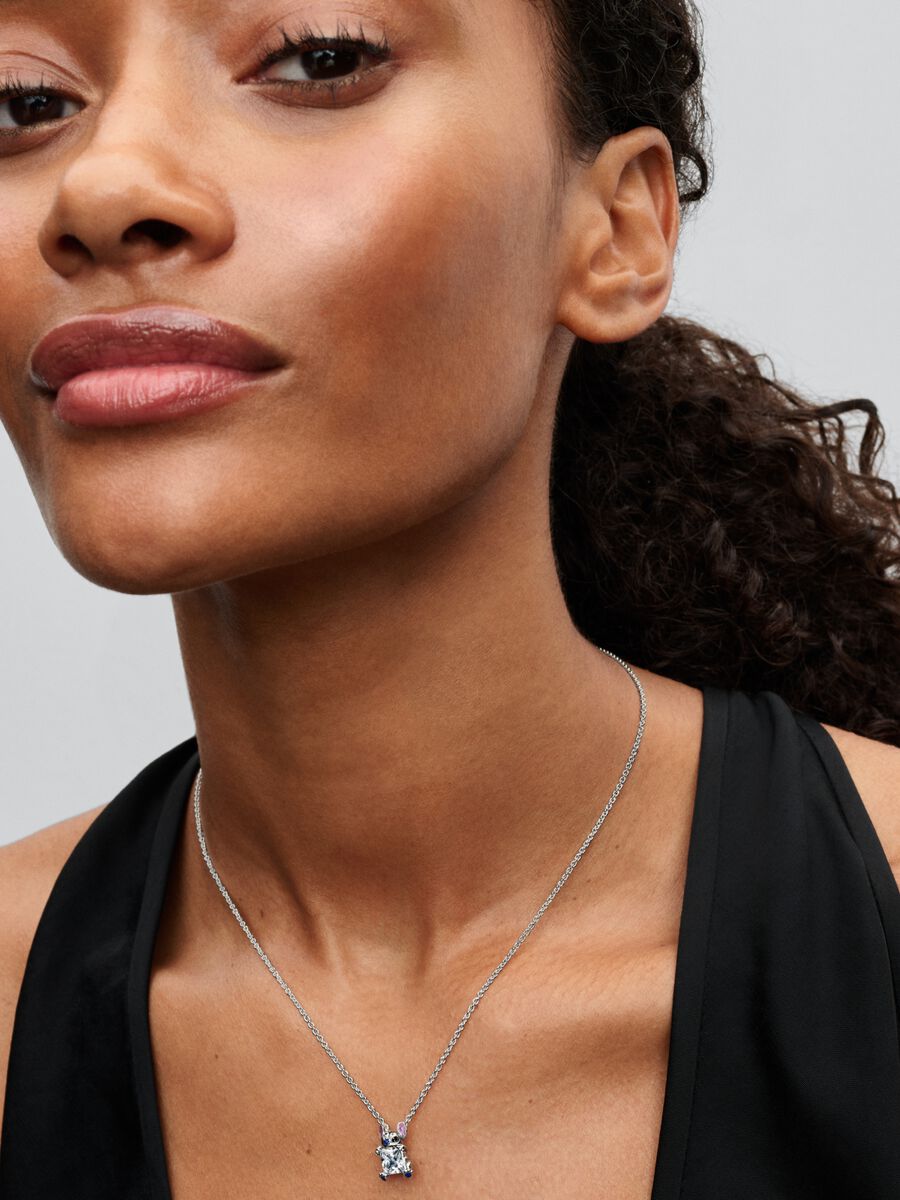 Stitch Collier-Halskette Sterling-Silber