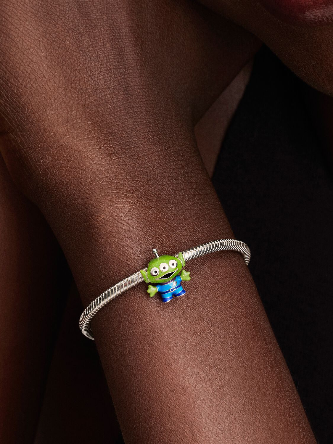 Pixar Toy Story Alien Charm Sterling-Silber Zweitbild