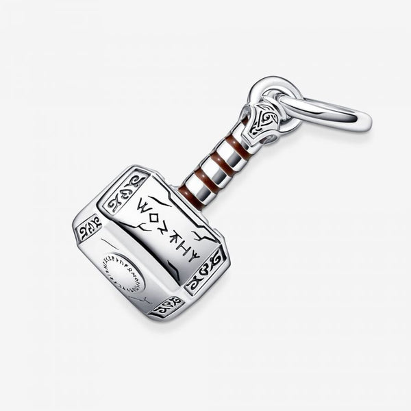 Charm-Anhänger The Avengers Thors Hammer Silber