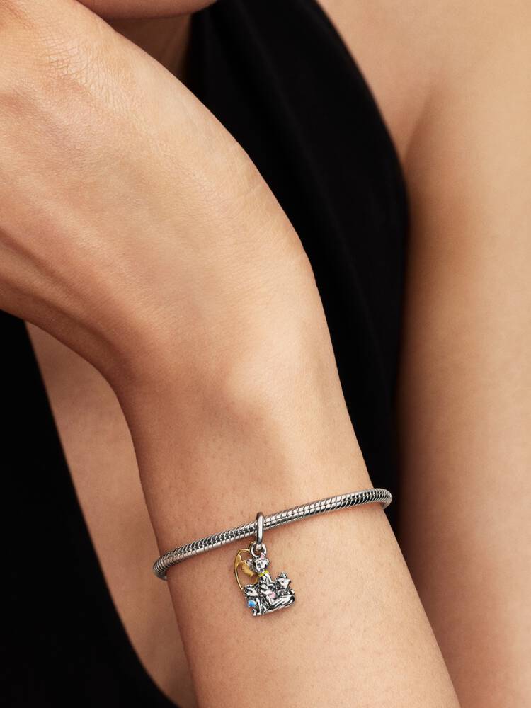 Aristocats Duchess & Kätzchen Charm-Anhänger Zweitbild