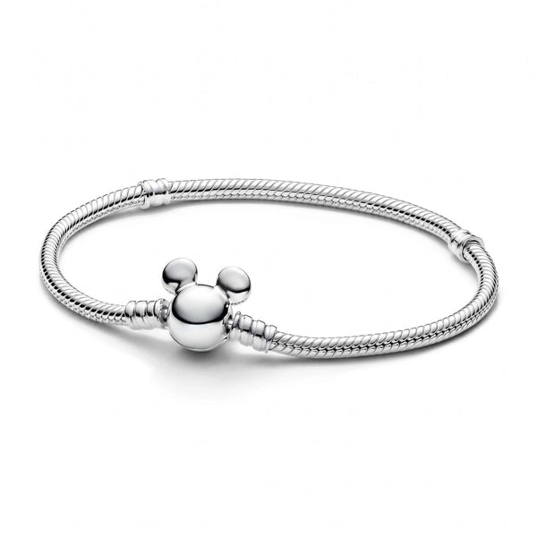 Gliederarmband Moments Micky Maus Verschluss Silber