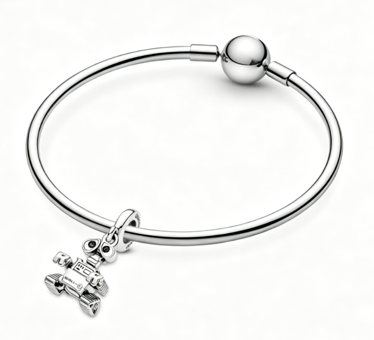 Charm-Anhänger Pixar Wall-E Sterling-Silber