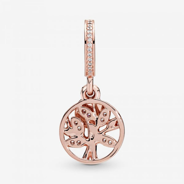 Rose  Charm-Anhänger Familien Stammbaum