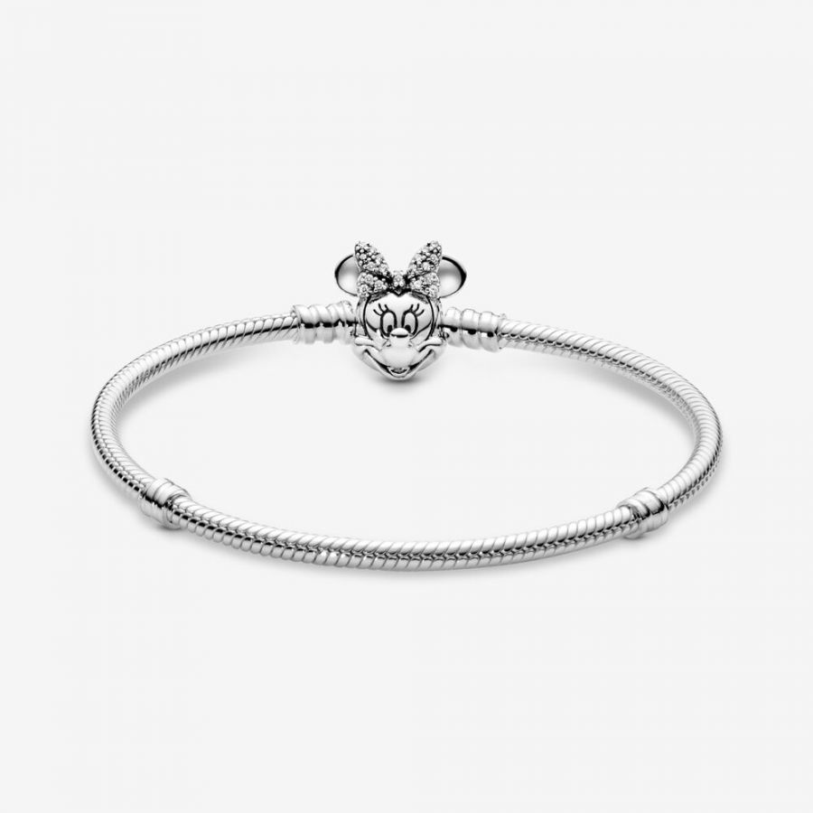 Armband Pavé Minnie Maus-Kugelverschluss Zweitbild