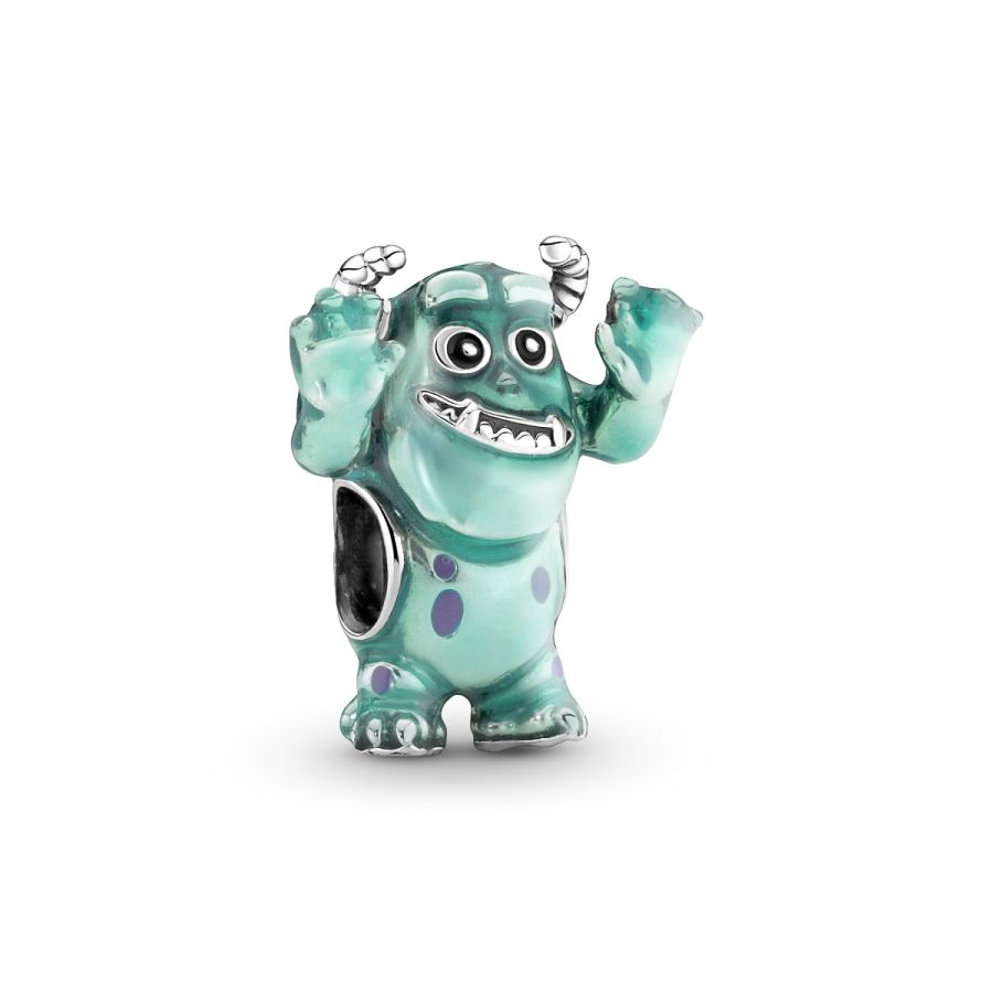 Charm Pixar Sulley Sterling-Silber