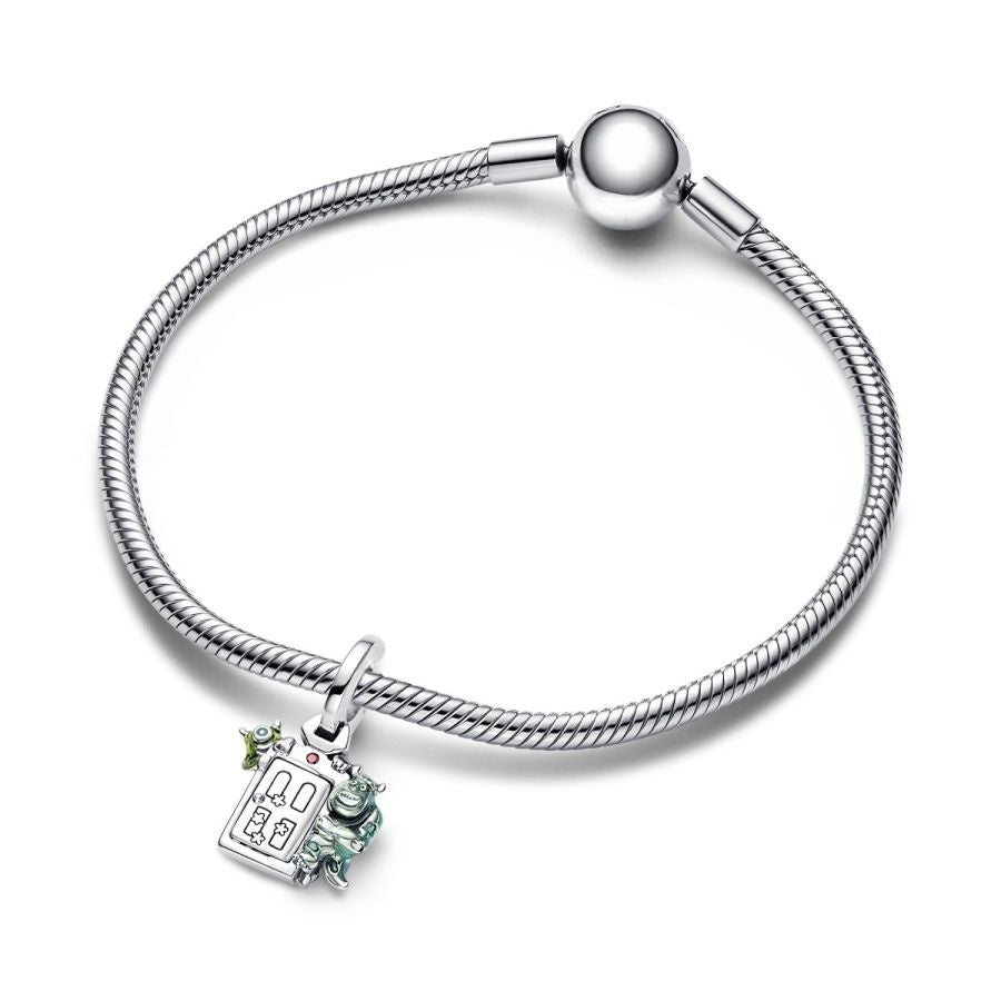 Charm-Anhänger Pixar Die Monster AG Tür Sterling-Silber