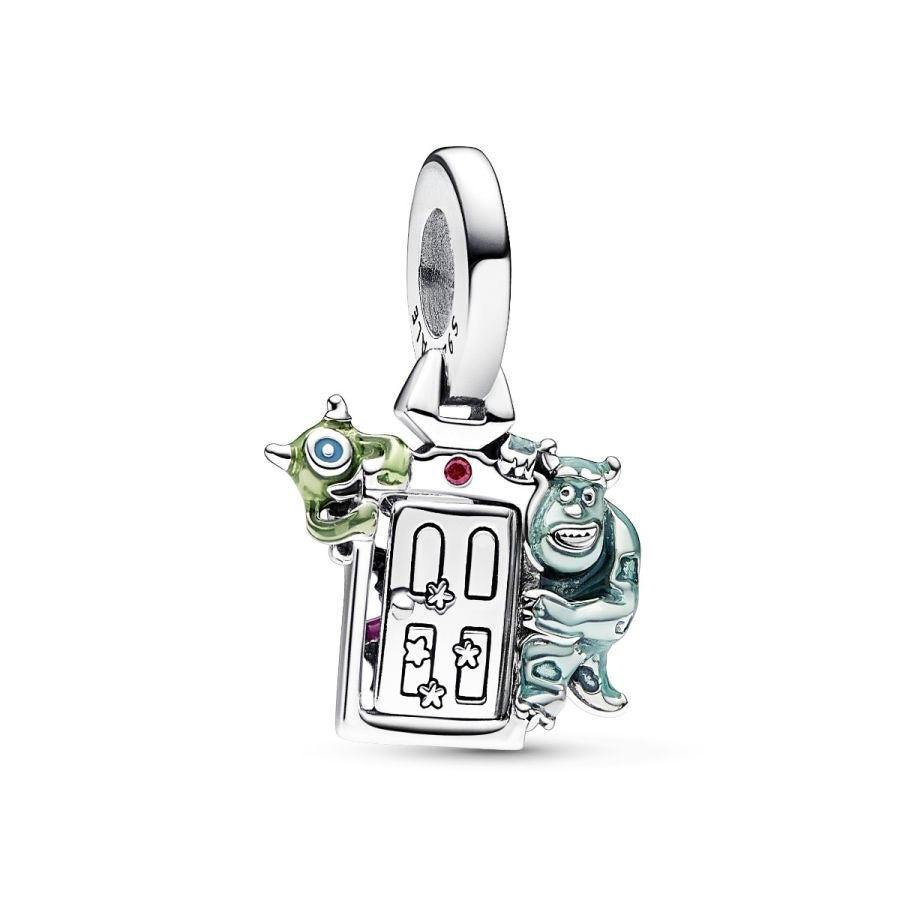 Charm-Anhänger Pixar Die Monster AG Tür Sterling-Silber Hauptbild