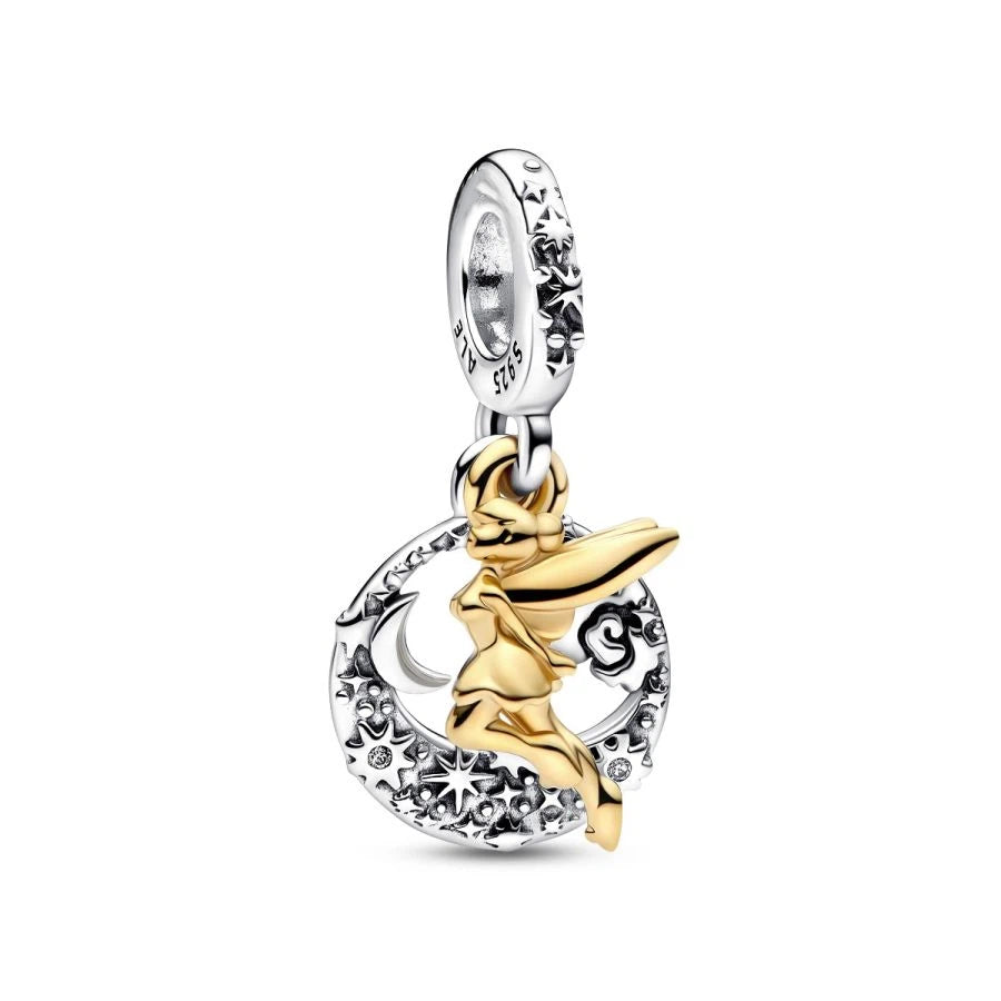 Charm Tinker Bell Nachthimmel Silber 14k Vergoldet Hauptbild