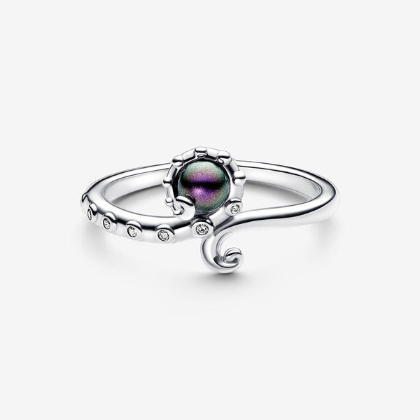 Prinzessin Arielle Muschel Behandelte Süßwasserzuchtperle Ring