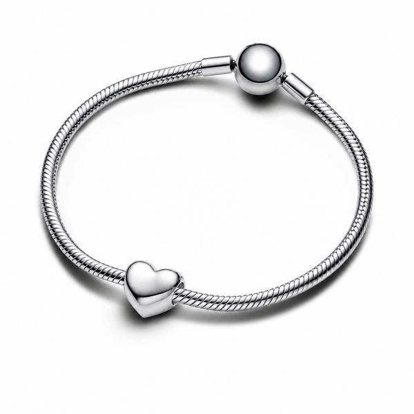 Charm Be Love Gravierbares Herz Mini Silber