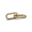 Charm Pavé Doppelter Styling-Link 14 Karat Vergoldet