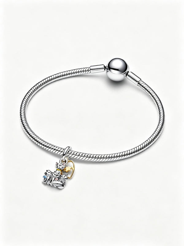 Aristocats Duchess & Kätzchen Charm-Anhänger