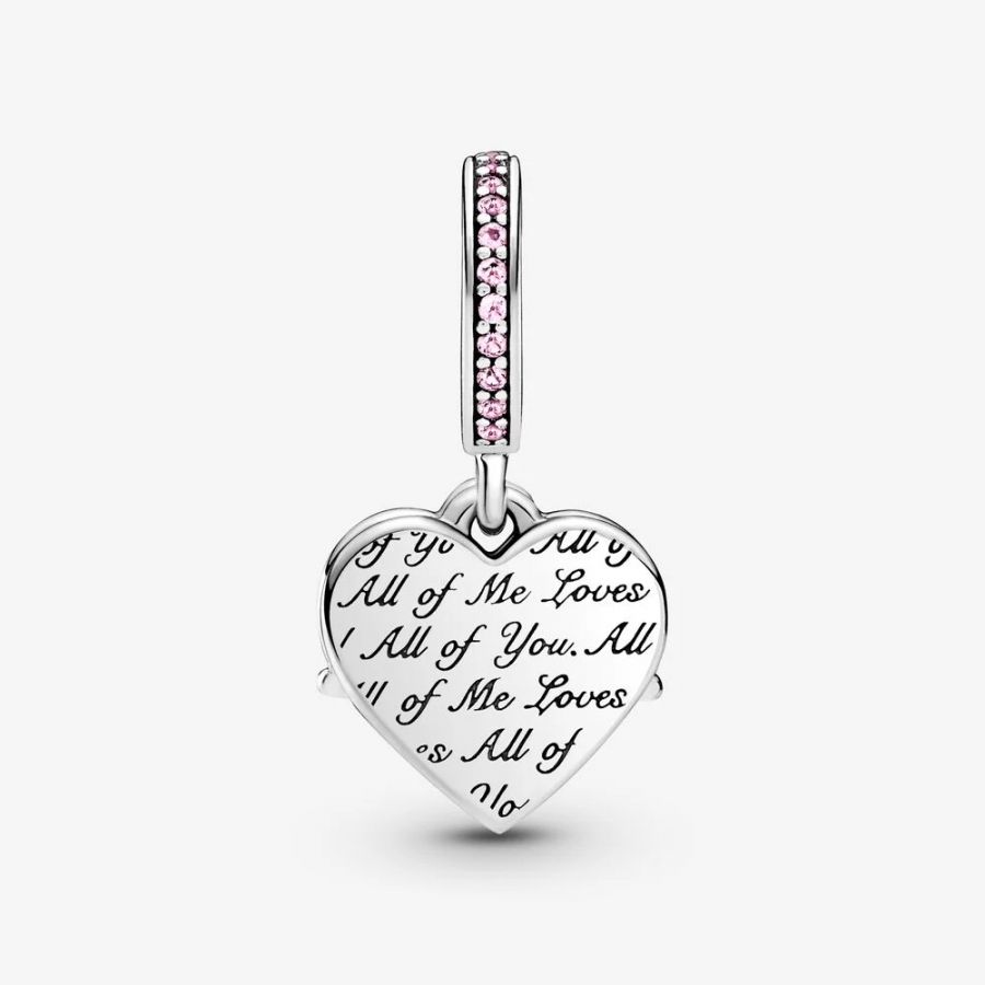 Charm-Anhänger Herz Mum Sterling-Silber