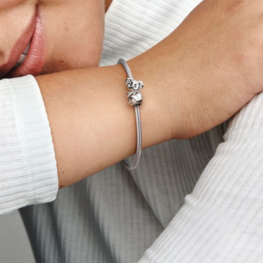 Charm Koala Zirkonia Sterling-Silber Zweitbild
