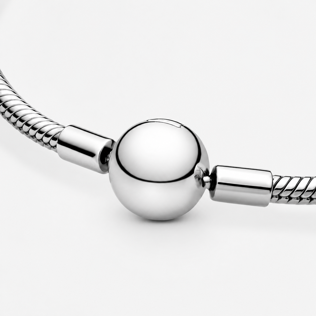 Schlangen-Gliederarmband Moments Sterling-Silber