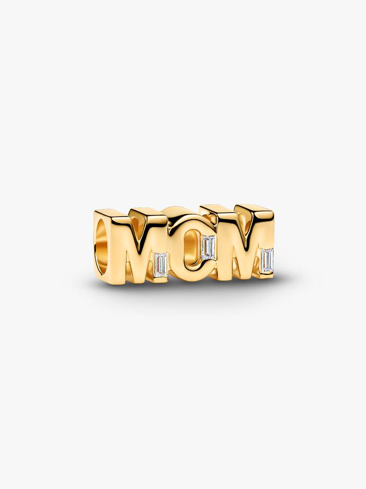 Wendbares Mom Charm 14 Karat Vergoldung Hauptbild