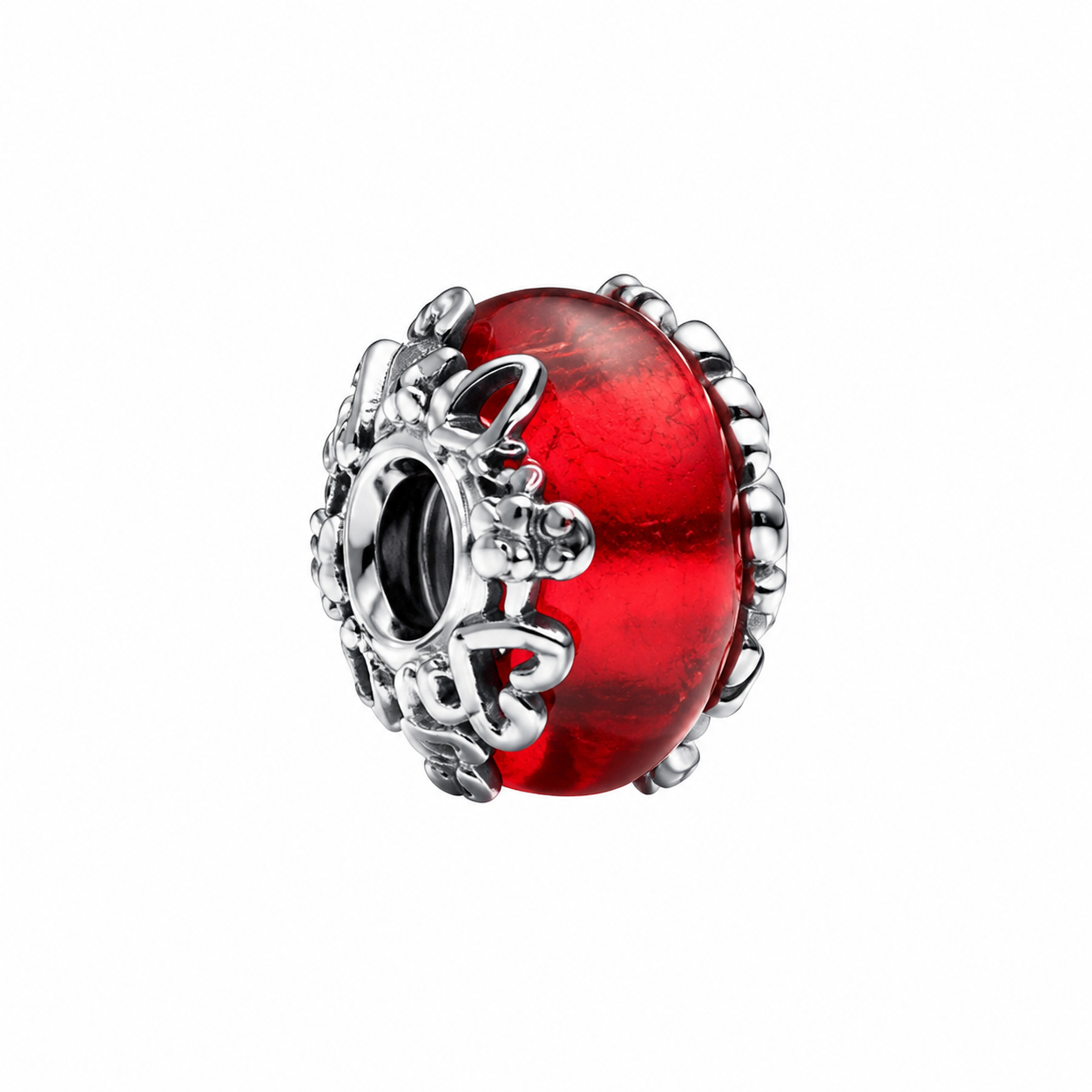 Charm Weihnachtszauber Murano-Glas Sterling-Silber Hauptbild
