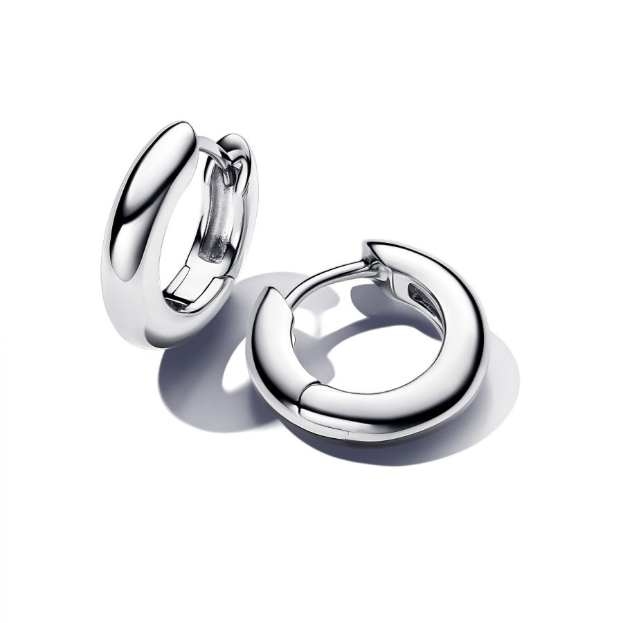 Essence Creolen Runde Ringe Silber 15 mm