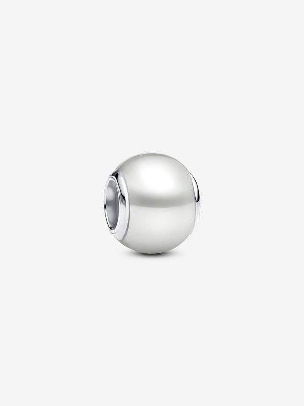 Weißes Charm Sterling-Silber
