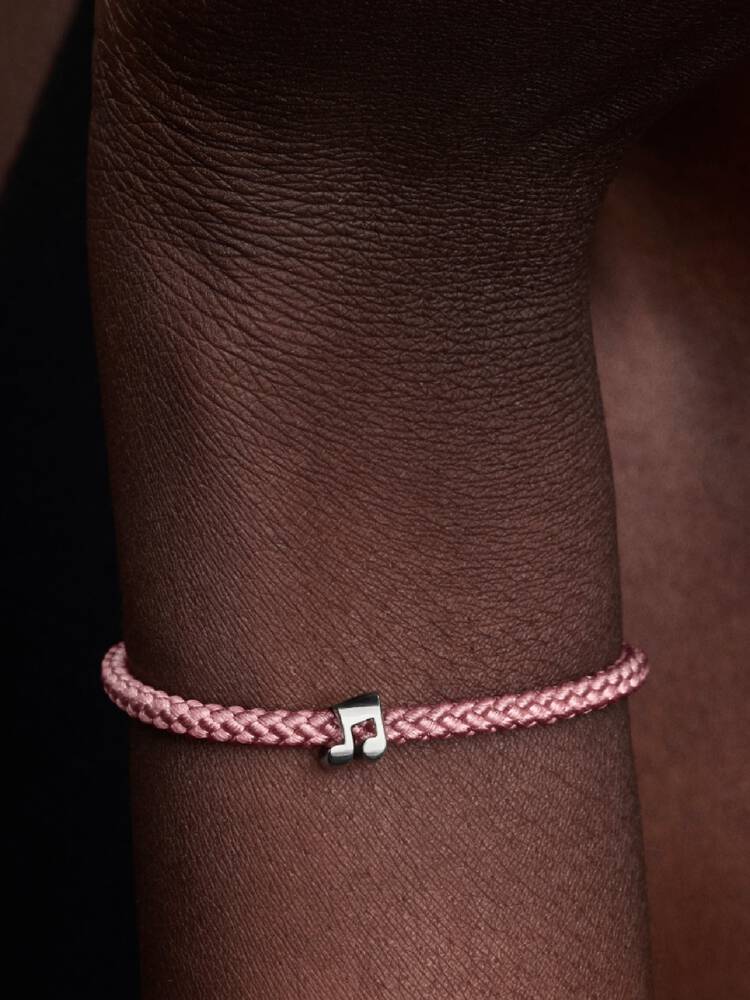 Musiknote Mini-Charm Sterling-Silber