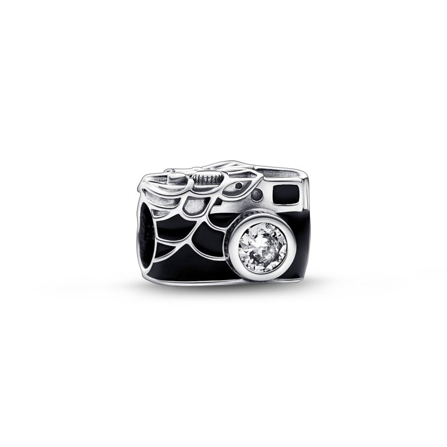 Charm Spider-Man Kamera Selfie Sterling-Silber Hauptbild