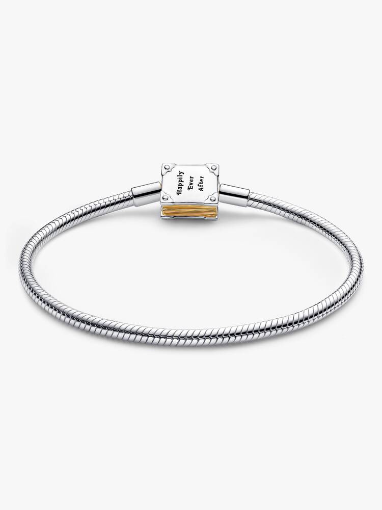 Prinzessinnen Geschichtenbuch Schlangen-Gliederarmband mit im Labor gezüchtetem Diamanten