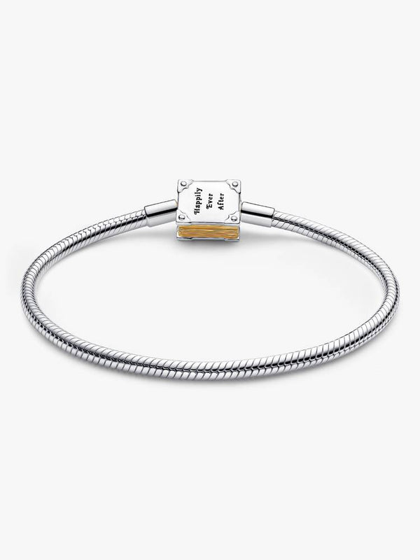 Prinzessinnen Geschichtenbuch Schlangen-Gliederarmband mit im Labor gezüchtetem Diamanten