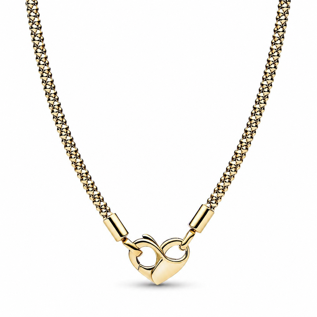 362451C00 Halskette Moments Studded Chain Vergoldet 45 cm