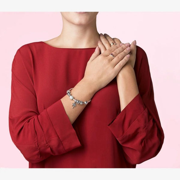 Schlangen-Gliederarmband Moments Sterling-Silber