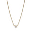 363014C01 Collier-Halskette Drei Sterne Herz Zirkonia Vergoldet
