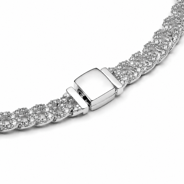 Gliederarmband Timeless Pavé Zirkonia Sterling-Silber