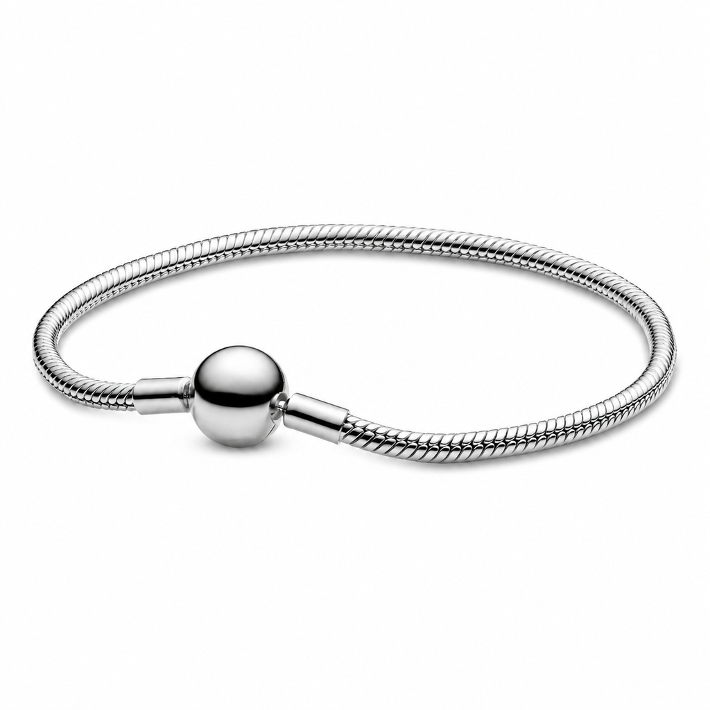 Schlangen-Gliederarmband Moments Sterling-Silber